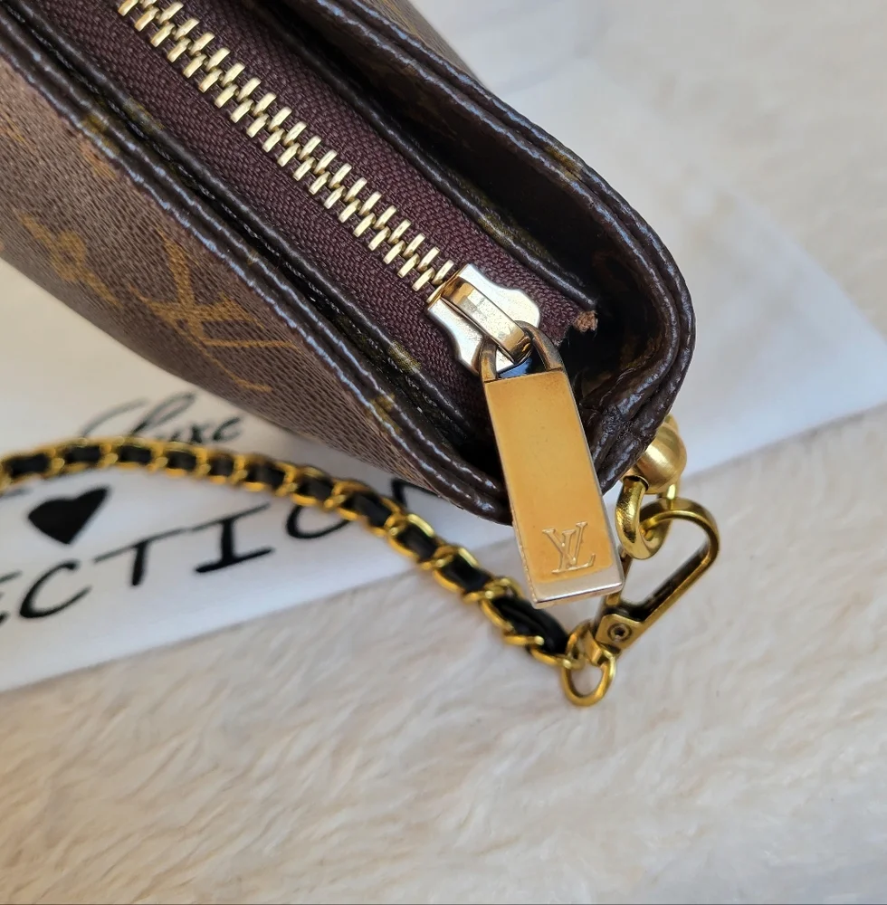 Louis Vuitton Chain Crossbody Shoulder Bag Trotteur Monogram - Picture 8 of 16